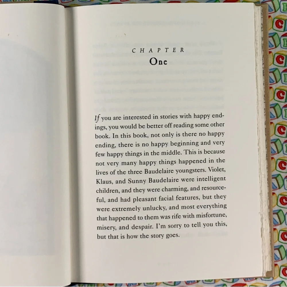 A Series of Unfortunate Events 2 Book Set by Lemony Snicket.